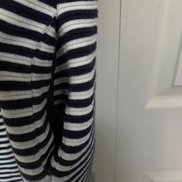 Boden navy and White Striped Dress - Picture 4 of 10